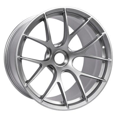 Forged Center Lock Wheels for Porsche 992 GT3 – Satin Silver