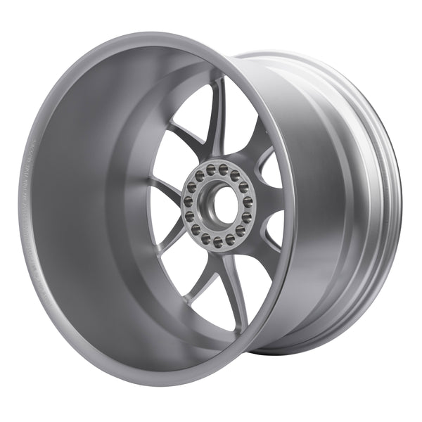 Porsche 992 GT3 Forged Center Lock Wheels – Satin Silver, Set of 4