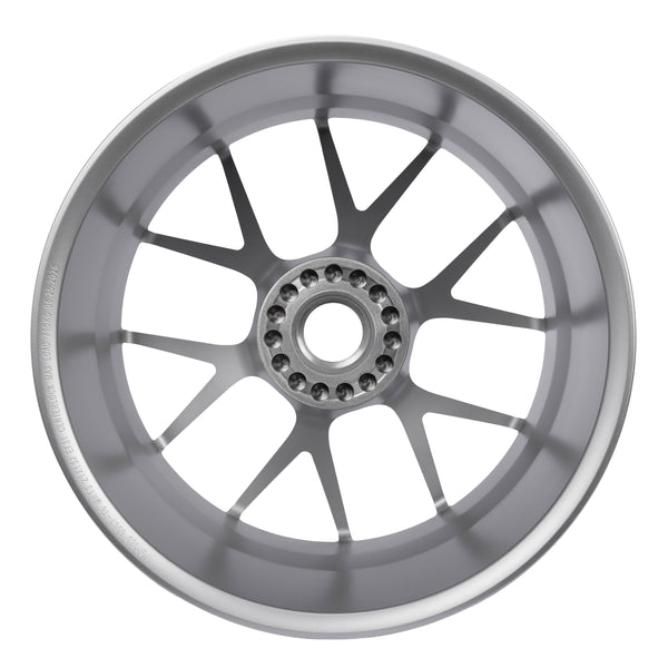 Porsche 992 GT3 Forged Center Lock Wheels – Satin Silver, Set of 4