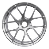 Porsche 718 GT4 RS / Spyder RS Forged Magnesium Center Lock Wheels 20" – GT-01C Satin Silver, Set of 4